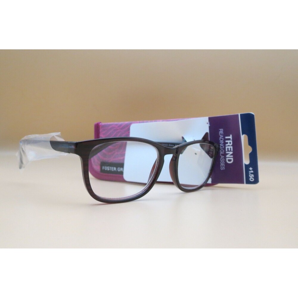 Foster Grant LONG UIN Reading Glasses +1.50 PD58.5mm 53mm